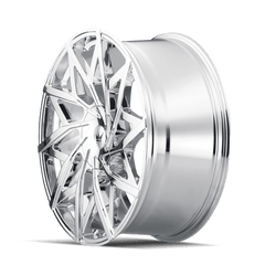 22x9.5 MAZZI BIG EASY 5x115 5x5.5 Offset (18) Center Bore (87) Style #372 | 372 - 22988C - Black Patch Performance - MAZZ37222988C