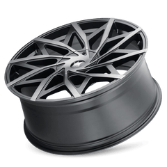 24x9.5 MAZZI BIG EASY 5x115 5x120 Offset (18) Center Bore (74.1) Style 372 | 372-24918TM - Black Patch Performance - MAZZ37224918TM
