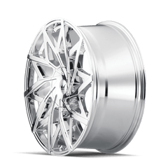 24x9.5 MAZZI BIG EASY 6x135 6x5.5 Offset (30) Center Bore (106) Style 372 | 372-24937C - Black Patch Performance - MAZZ37224937C