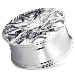 24x9.5 MAZZI BIG EASY 6x135 6x5.5 Offset (30) Center Bore (106) Style 372 | 372-24937C - Black Patch Performance - MAZZ37224937C