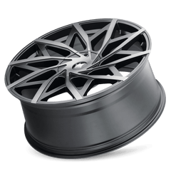 20x8.5 MAZZI BIG EASY 5x115 5x120 Offset (18) Center Bore (74.1) Style #372 | 372 - 2818TM - Black Patch Performance - MAZZ3722818TM