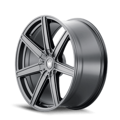 22x9.5 MAZZI LAGUNA 5x115 5x120 Offset (18) Center Bore (74.1) Style #376 | 376 - 22918MB - Black Patch Performance - MAZZ37622918MB
