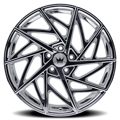20x8.5 MAZZI FREESTYLE 5x112 Offset (35) Center Bore (66.56) Style #377 | 377 - 2845C - Black Patch Performance - MAZZ3772845C