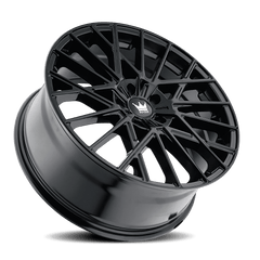 20x8.5 MAZZI JINX 5x112 Offset (38) Center Bore (66.56) Style #378 | 378 - 2845GB38 - Black Patch Performance - MAZZ3782845GB38
