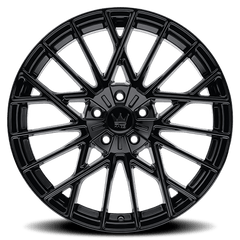 20x8.5 MAZZI JINX 5x112 Offset (38) Center Bore (66.56) Style #378 | 378 - 2845GB38 - Black Patch Performance - MAZZ3782845GB38