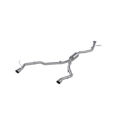 MBRP Exhaust 2 1/2in. Cat Back; Dual Split Rear; AL - Exhaust from Black Patch Performance
