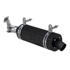 MBRP Exhaust AT-6600SP Sport Muffler. USFS Approved Spark Arrestor Included. - Black Patch Performance - MBRPAT6600SP