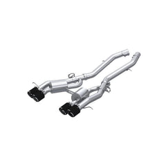 MBRP Axle Back Exhaust 304 - Black Patch Performance - MBRPS45033CF