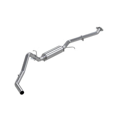 MBRP Exhaust 3in. Cat Back; Single Side; AL - Black Patch Performance - MBRPS5014P