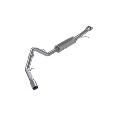 MBRP Exhaust 3in. Cat Back; Single Side; AL - Black Patch Performance - MBRPS5026AL