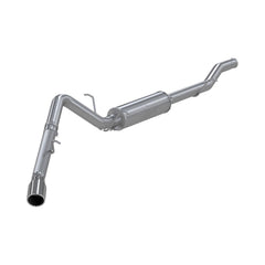 MBRP Exhaust 3in. Cat Back; Single Side; T409 - Black Patch Performance - MBRPS5060409