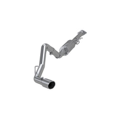 MBRP Exhaust 3in. Cat Back; Single Side; AL - Black Patch Performance - MBRPS5064AL