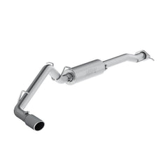 MBRP Exhaust 3in. Cat Back; Single Side; AL - Black Patch Performance - MBRPS5088AL