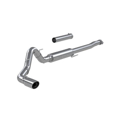 MBRP Exhaust 4in. Cat Back; Single; AL - Black Patch Performance - MBRPS5209AL