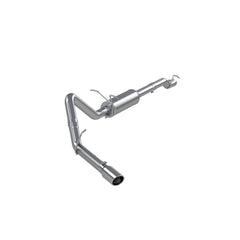 MBRP Exhaust 3in. Cat Back; Single Side; AL - Black Patch Performance - MBRPS5216AL