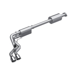 MBRP Exhaust 3in. Cat-Back; 2.5in Pre-Axle; AL - Black Patch Performance - MBRPS5219AL