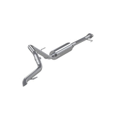 MBRP Exhaust 2.5"; Cat-Back; High Clearance Single Rear Exit; AL - Black Patch Performance - MBRPS5343AL