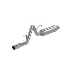 MBRP Exhaust 2 1/2in. Cat Back; Single Side; T409 - Black Patch Performance - MBRPS5510409