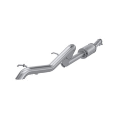 MBRP Exhaust 2 1/2in. Off-Road Tail Pipe; Muffler before Axle; T409 - Black Patch Performance - MBRPS5514409