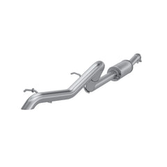 MBRP Exhaust 2 1/2in. Off-Road Tail Pipe; Muffler before Axle; AL - Black Patch Performance - MBRPS5514AL