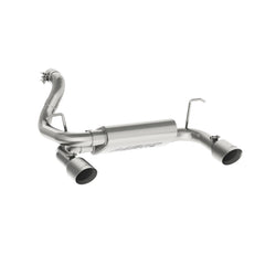 MBRP Exhaust 2 1/2" Axle Back, Dual Rear Exit, T409 - Black Patch Performance - MBRPS5529409