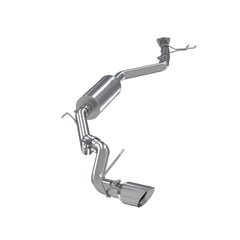 MBRP Exhaust 2 1/2in. Cat Back; Single Side ; AL - Black Patch Performance - MBRPS5900AL