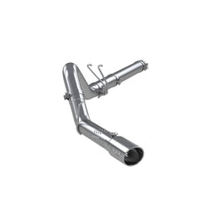 MBRP Exhaust 4in. Filter Back; Single Side Exit; T409 - Black Patch Performance - MBRPS6242409