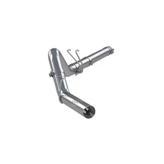MBRP Exhaust 4in. Filter Back; Single; No Muffler; T409 - Black Patch Performance - MBRPS6242SLM