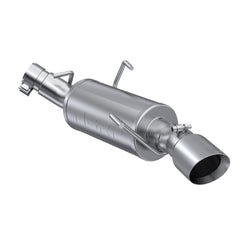 MBRP Exhaust 3in. Single Muffler Axle Back; Rear Exit; AL - Black Patch Performance - MBRPS7217AL
