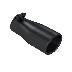 MBRP Exhaust T5116BLK Tip; 3 in. O.D. Oval 2in. inlet 7 1/16in. length; BLK. - Black Patch Performance - MBRPT5116BLK
