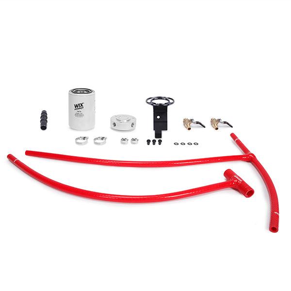 Mishimoto MMCFK-F2D-03RD 03-07 Ford 6.0L Powerstroke Engine Coolant Filter Kit - Belts and Cooling from Black Patch Performance