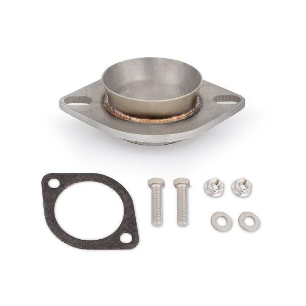 Mishimoto MMEXH-ADAP-3DSE Subaru Exhaust Adapter, 3in Downpipe to Stock Exhaust - Exhaust from Black Patch Performance