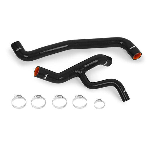 Mishimoto MMHOSE-F54-97BK Ford F-150 5.4L V8 w/o oil cooler Silicone Radiator Hose Kit, 1997-2004 - Belts and Cooling from Black Patch Performance