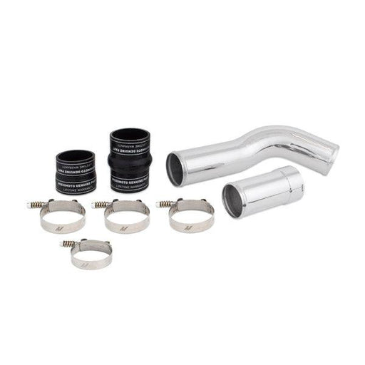 Mishimoto MMICP-F2D-11HBK Ford 6.7L Powerstroke Hot-Side Intercooler Pipe and Boot Kit - Belts and Cooling from Black Patch Performance