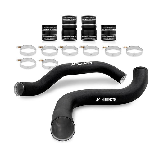 Mishimoto MMICP-F2D-99KWBK Ford 7.3L Powerstroke Intercooler Pipe and Boot Kit, 1999-2003 - Belts and Cooling from Black Patch Performance