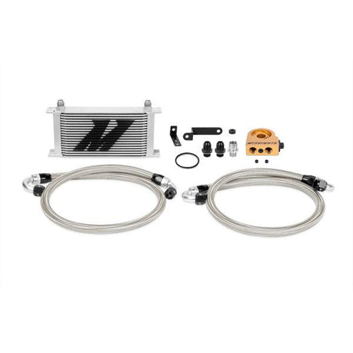 Mishimoto MMOC-STI-08T Subaru WRX STI Thermostatic Oil Cooler Kit, 2008+ - Belts and Cooling from Black Patch Performance