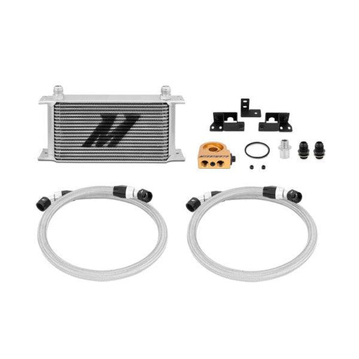 Mishimoto MMOC-WRA-07T Jeep Wrangler JK Thermostatic Oil Cooler Kit, 2007-2011 - Belts and Cooling from Black Patch Performance