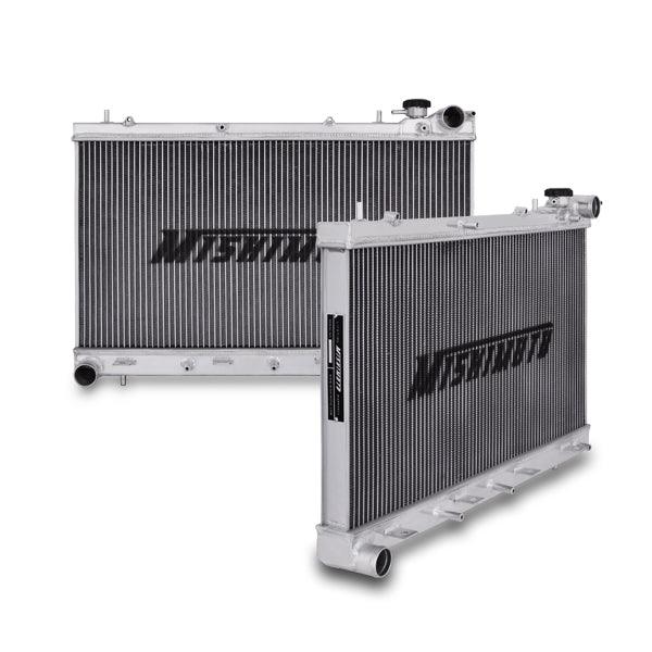 Mishimoto MMRAD-FXT-04 Subaru Forester XT 2.5L Turbo Aluminum Performance Radiator, 2004-2008 - Belts and Cooling from Black Patch Performance