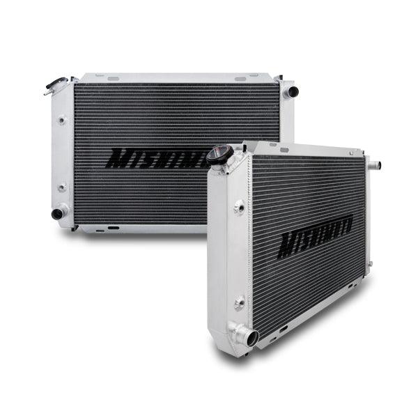 Mishimoto MMRAD-MUS-79 Ford Mustang 2-Row Performance Aluminum Radiator, 1979-1993 - Belts and Cooling from Black Patch Performance