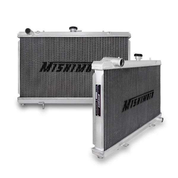 Mishimoto MMRAD-S13-89SRX Nissan 240SX SR20 X-Line Performance Aluminum Radiator, 1989-1994 - Belts and Cooling from Black Patch Performance