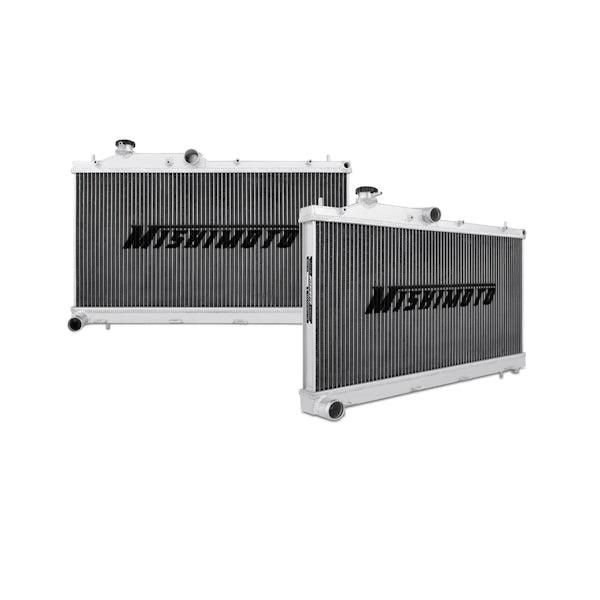 Mishimoto MMRAD-STI-08X X-Line Performance Aluminum Radiator, fits 08-14 Subaru WRX / 08-21 STI - Belts and Cooling from Black Patch Performance