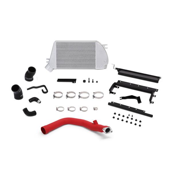 Mishimoto MMTMIC-WRX-15RSL Subaru WRX Performance Top Mount Intercooler and Charge-Pipe Kit, 2015-2021 - Belts and Cooling from Black Patch Performance