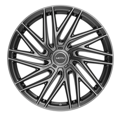 429G-2851440 20X8.5 5X108/5X4.50 (+40) MTV 429G Align (HB 73.1) - Black Patch Performance - MOTI429G2851440