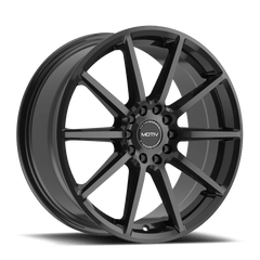 431B-6751840 16X7.5 5X100 / 5X4.50 (+40) MTV 431B Elicit (HB 73.1) - Black Patch Performance - MOTI431B6751840
