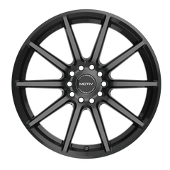 431B-6751840 16X7.5 5X100 / 5X4.50 (+40) MTV 431B Elicit (HB 73.1) - Black Patch Performance - MOTI431B6751840