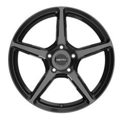 433B-7756540 17X7.5 5X4.50 (+40) MTV 433B Blade (HB 73.1) - Black Patch Performance - MOTI433B7756540