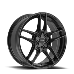 434B-8751840 18X7.5 5X100/ 5X4.50 (40) MTV 434B Matic (HB 73.1) - Black Patch Performance - MOTI434B8751840