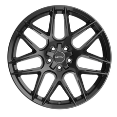 435B-7755940 17X7.5 5X112/5X4.50 (+40) MTV 435B Foil (HB 73.1) - Black Patch Performance - MOTI435B7755940