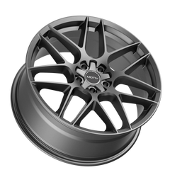 435G-8805942 18X8 5X112/5X4.50 (+42) MTV 435G Foil (HB 73.1) - Black Patch Performance - MOTI435G8805942