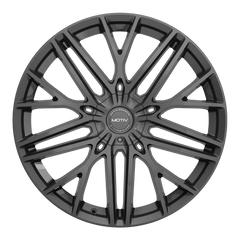 437B-2295740 22X9 5X4.50 / 5X120 (+40) MTV 437B (HB 74.1) - Black Patch Performance - MOTI437B2295740